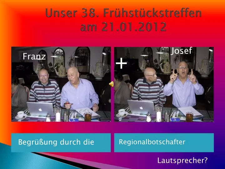 unser 38 fr hst ckstreffen am 21 01 2012