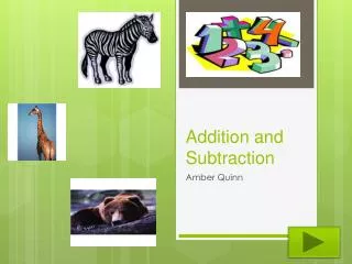 Addition and Subtraction