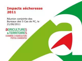 impacts s cheresse 2011