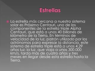 estrellas