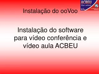 instala o do oovoo