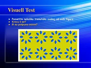 visuell test