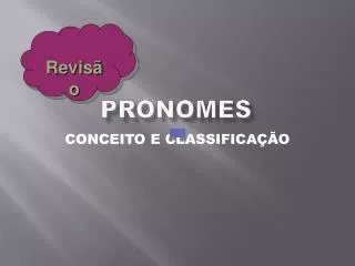 pronomes