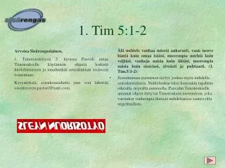 1 tim 5 1 2