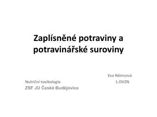 zapl sn n potraviny a potravin sk suroviny