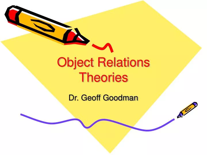 object relations theories