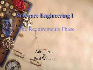 Software Engineering I