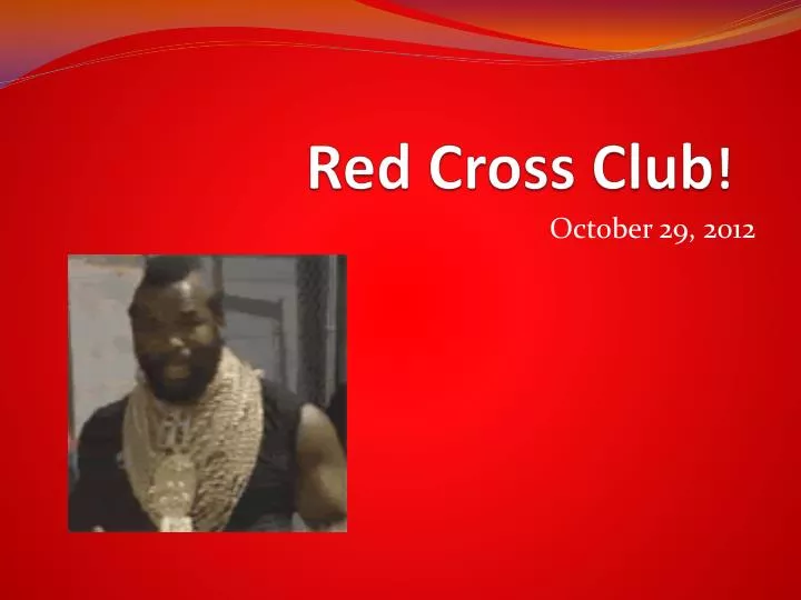 red cross club