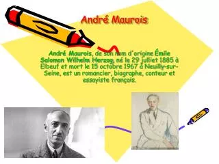 andr maurois