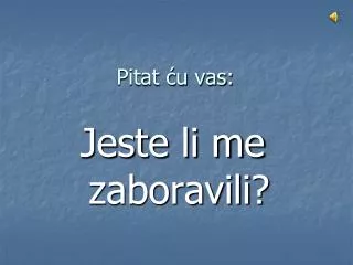 pitat u vas