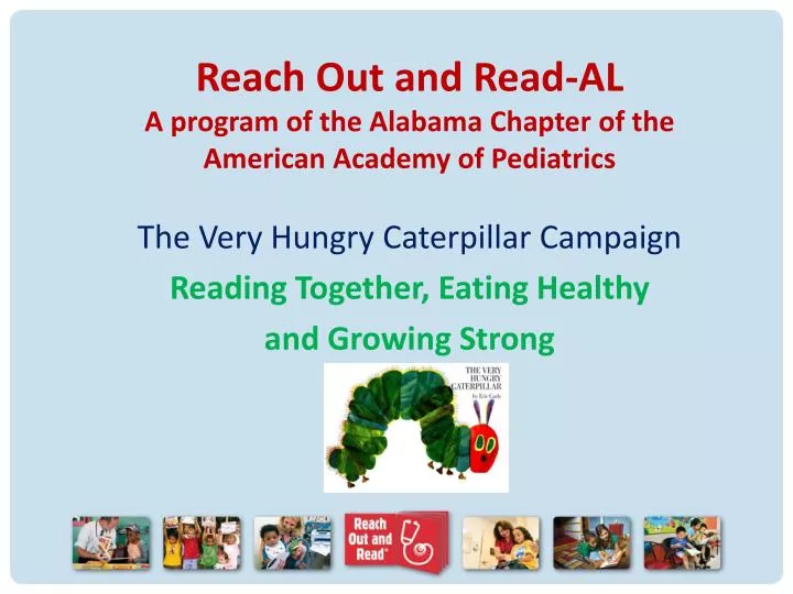 reach out and read al a program of the alabama chapter of the american academy of pediatrics