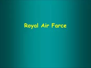 royal air farce