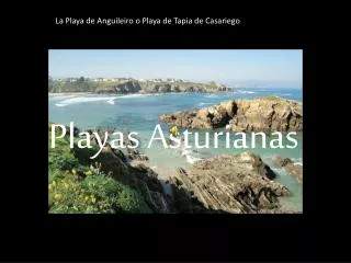 playas asturianas