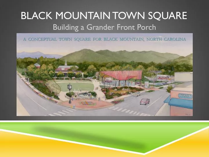 black mountain town square