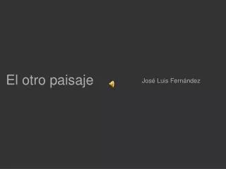 el otro paisaje