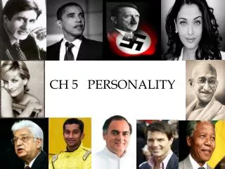 CH 5 PERSONALITY