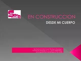 en construccion