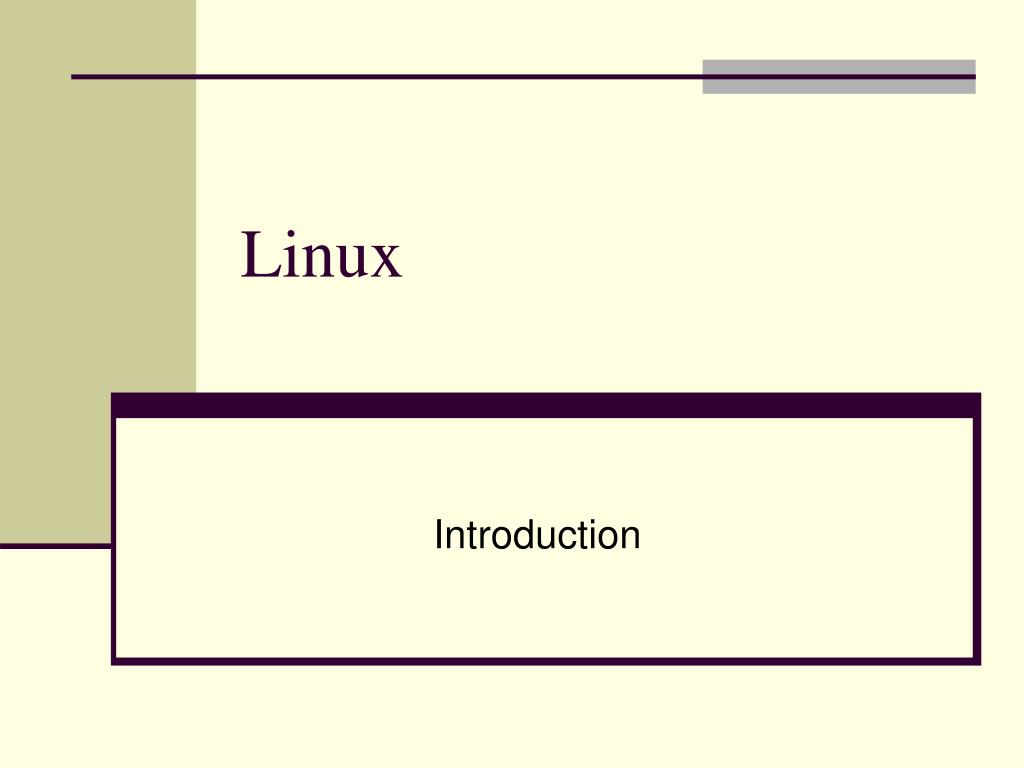 PPT - The Evolution of Linux: From UNIX Origins to Modern Distributions ...