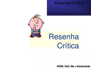 resenha cr tica