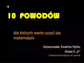10 powod w