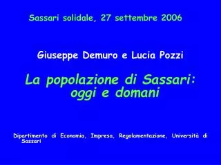 sassari solidale 27 settembre 2006