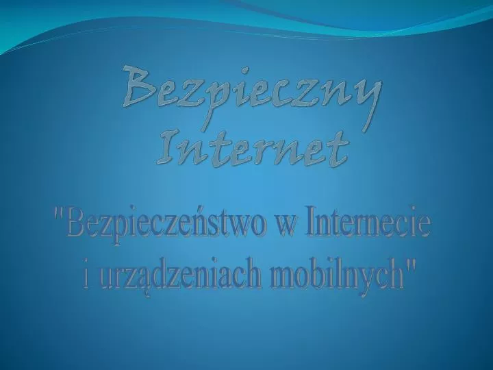 bezpieczny internet