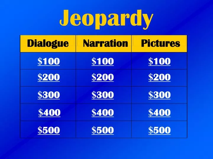 jeopardy