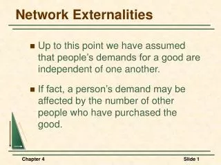 Network Externalities