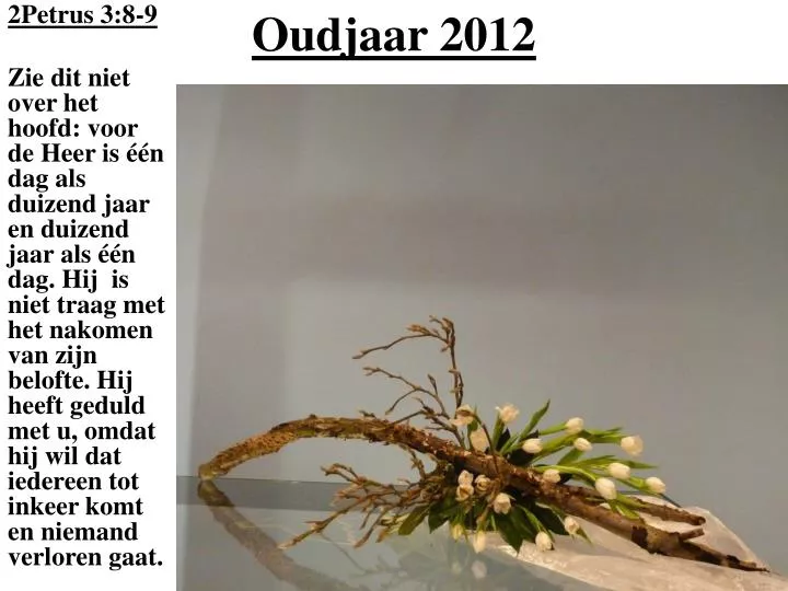 oudjaar 2012