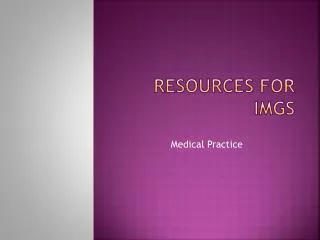 Resources for imgs