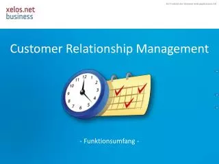 customer relationship management