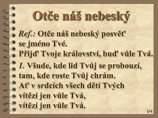ot e n nebesk