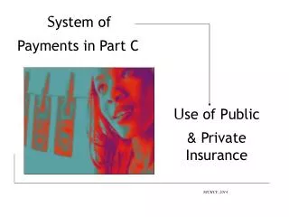 S ystem of Payments in Part C