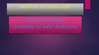 AssistiveTechnology