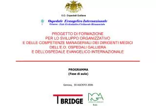 programma fase di aula