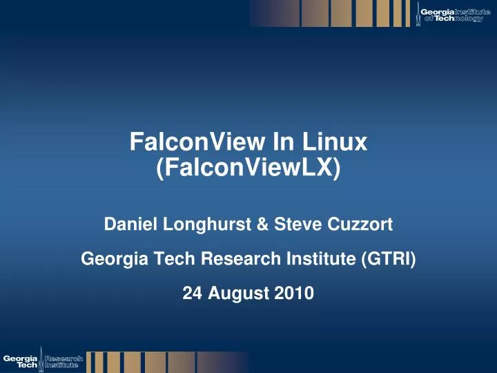 falconview in linux falconviewlx