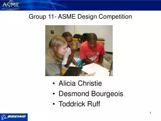 Group 11- ASME Design Competition