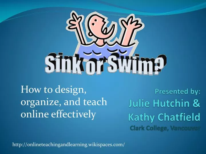 presented by julie hutchin kathy chatfield clark college vancouver