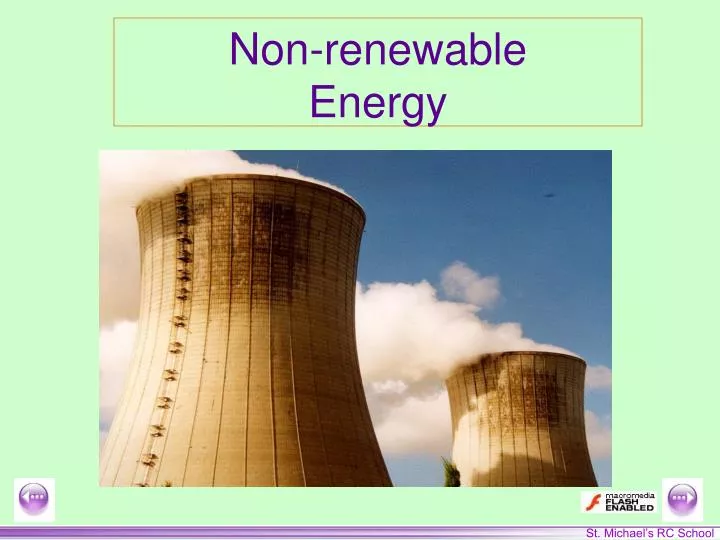 non renewable energy