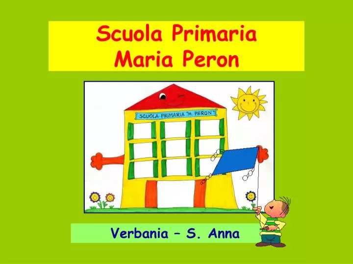 scuola primaria maria peron