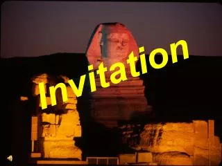 Invitation