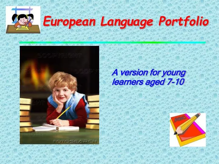 european language portfolio