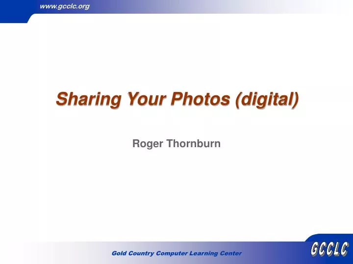 sharing your photos digital