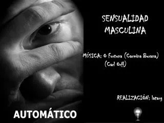sensualidad masculina