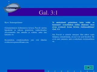 gal 3 1