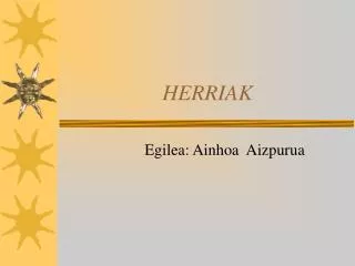 herriak
