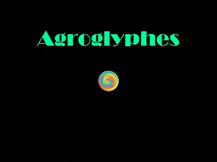 agroglyphes