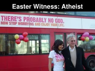 Easter Witness: Atheist