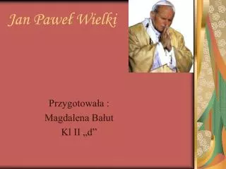 przygotowa a magdalena ba ut kl ii d