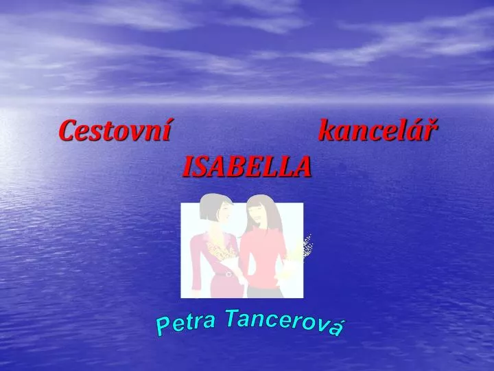 cestovn kancel isabella